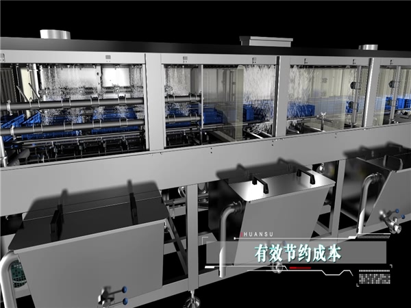 供應(yīng)洗筐機，周轉(zhuǎn)箱清洗機，全自動洗框設(shè)備，環(huán)速洗筐機價格